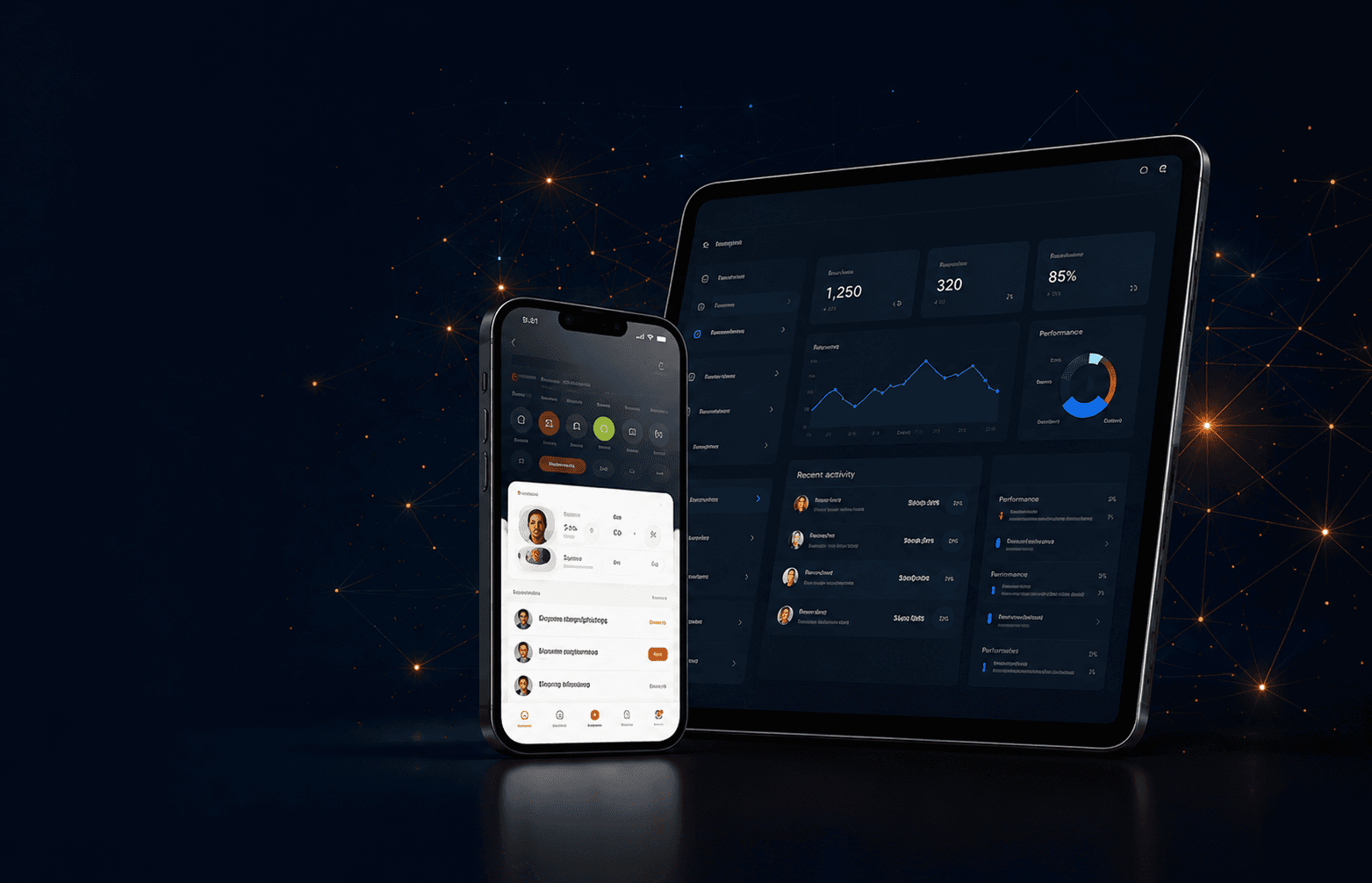 App mockup